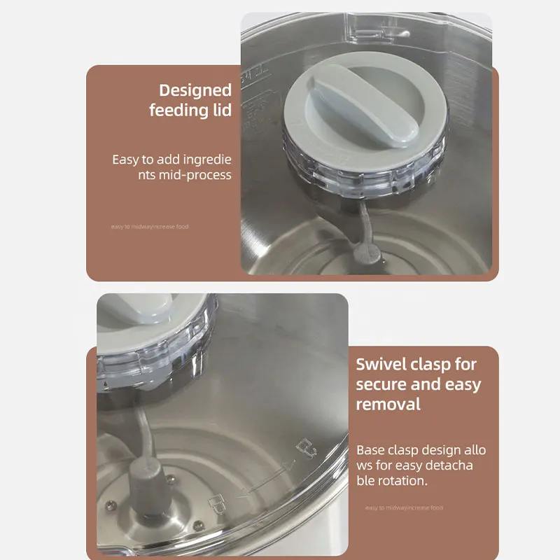 خلاط عجين المطبخ المنزلي من DIVEDEER: ماكينة العجن...