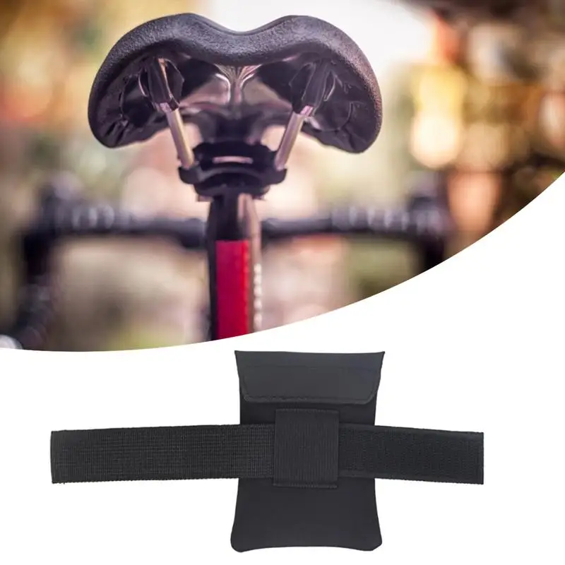 BicycleSaddleBagKitBikePouchUnderSeatSmallBicycleSeatPouch