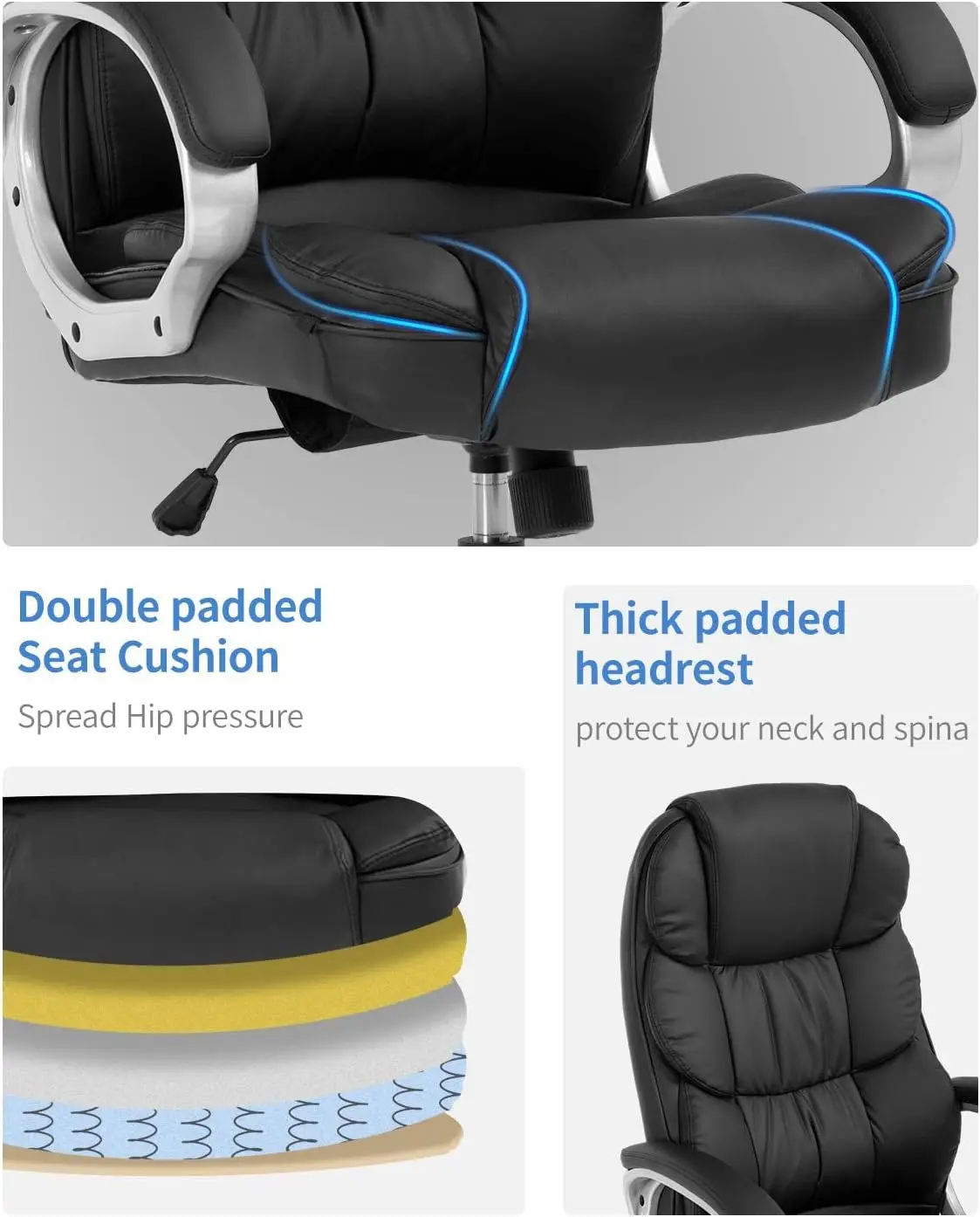 Adjustable height comfort