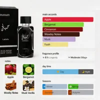 Eau de parfum unisexe, parfum oriental boisé riche avec des notes épicées chaudes, parfum longue durée pour tous les jours et les soirées 3