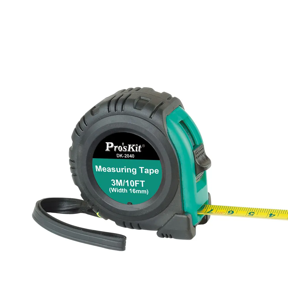 Pro'skit 3m/5m/7.5m 측정 테이프 측정 미끄럼 방지 자동 개폐 건설 현장 측정 수동 도구 테이프 측정