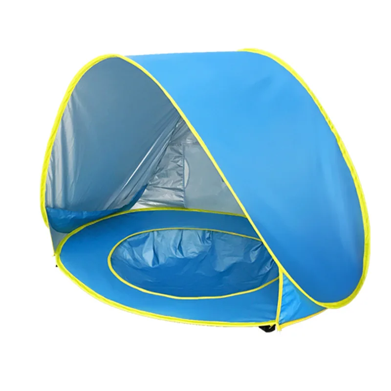 Baby Beach Tent Portable Shade Pool UV Protection Sun Shelter for Infant Outdoor Child Swimming Game Play House Toys | Игрушки и хобби