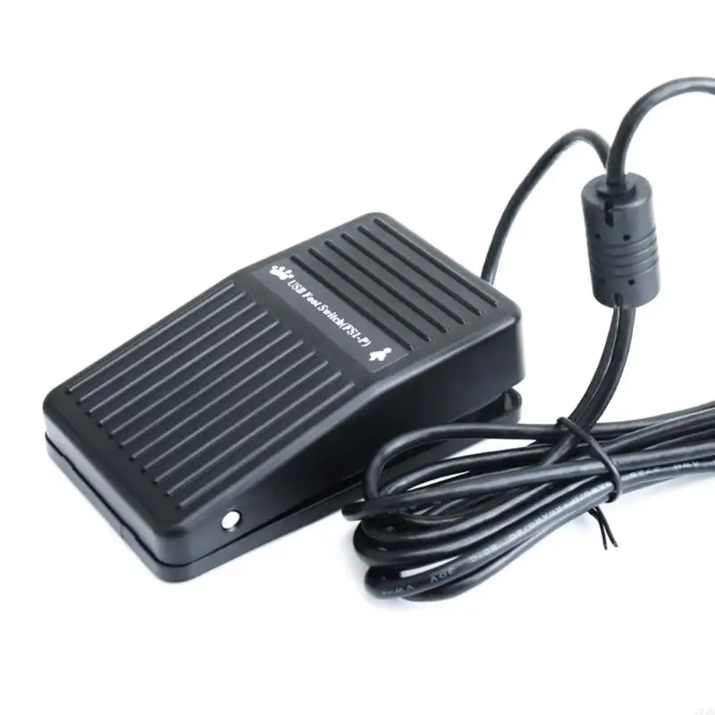 USB Foot Pedal Switcher Customizable Single Key Footswitch Game Control for Efficient Computer Operates for Professional