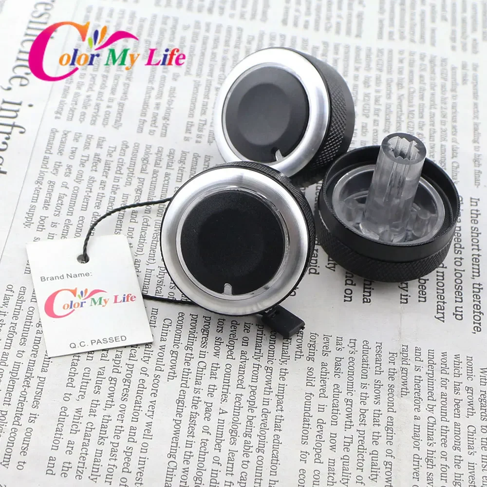 Car Styling Accessories 3Pcs Air Conditioning Knobs AC Knob Heat Control Switch Button For Mazda 3 BL 2010 2011 2012 2013 Car Accessories