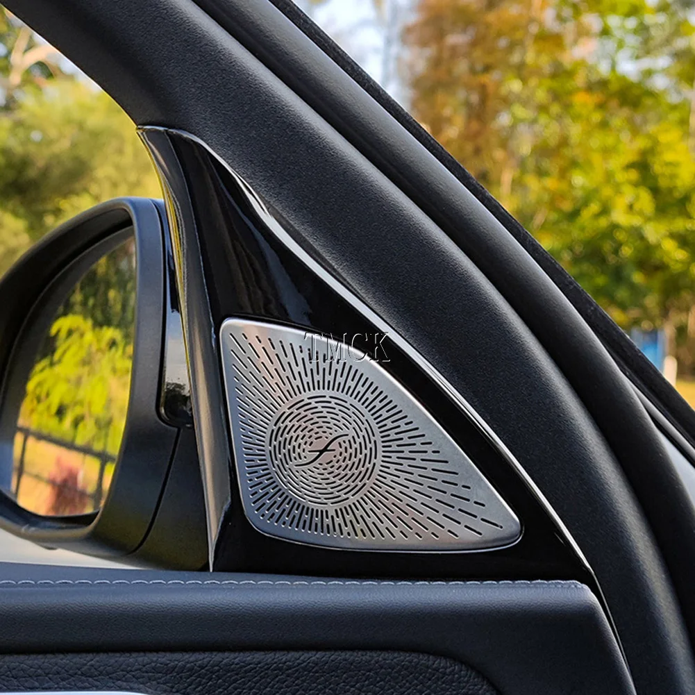 OGJFD Innenraum Deko Für Mercedes C-Klasse W206 - Edelstahl Zierleisten