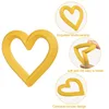 TYRY.HU 1PCS Silicone Teether Baby Toys Heart Shape Teether Rodent Gum Pain Relief Teething Toy Kids Sensory Educational 2