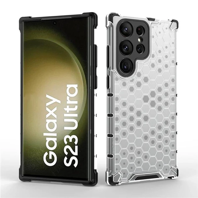 For Samsung Galaxy S24 Ultra Case Samsung S24 Ultra Cover Shockproof  Honeycomb Hard PC Protection Bumper For Galaxy S24 Ultra 5G - AliExpress