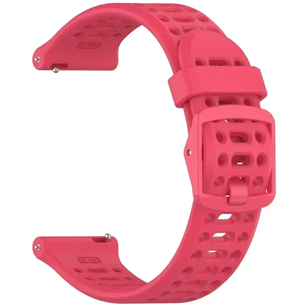 Silicone Sports Bracelet - Universal Smartwatch Strap (20/22mm)