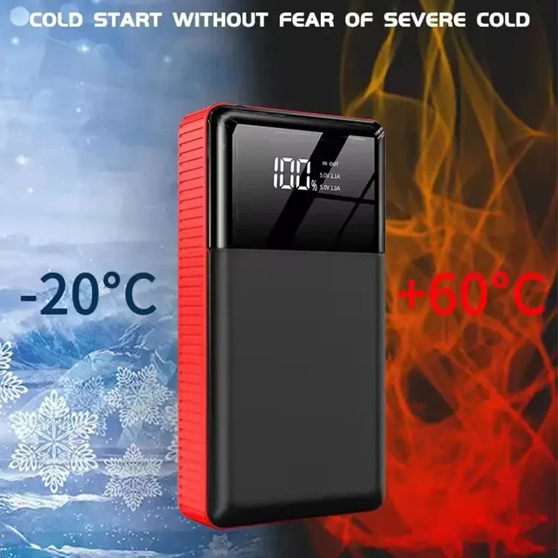 12V 1500A Portable Car Jump Starter Auto Battery Booster Charger Car Emergency Booster Power Bank Starting Device