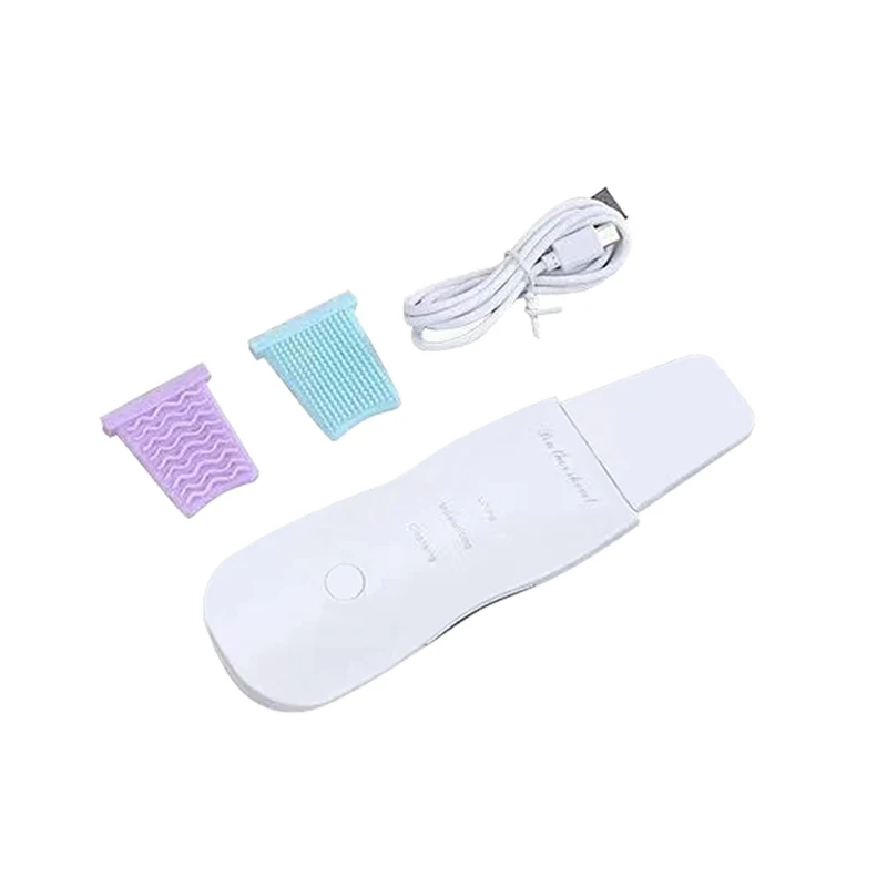 Hot Selling Usb Charging Ultrasonic Skin Scraping Machine For Deep Cleaning Of Facial Dirt Portable Skin Scraping Machine