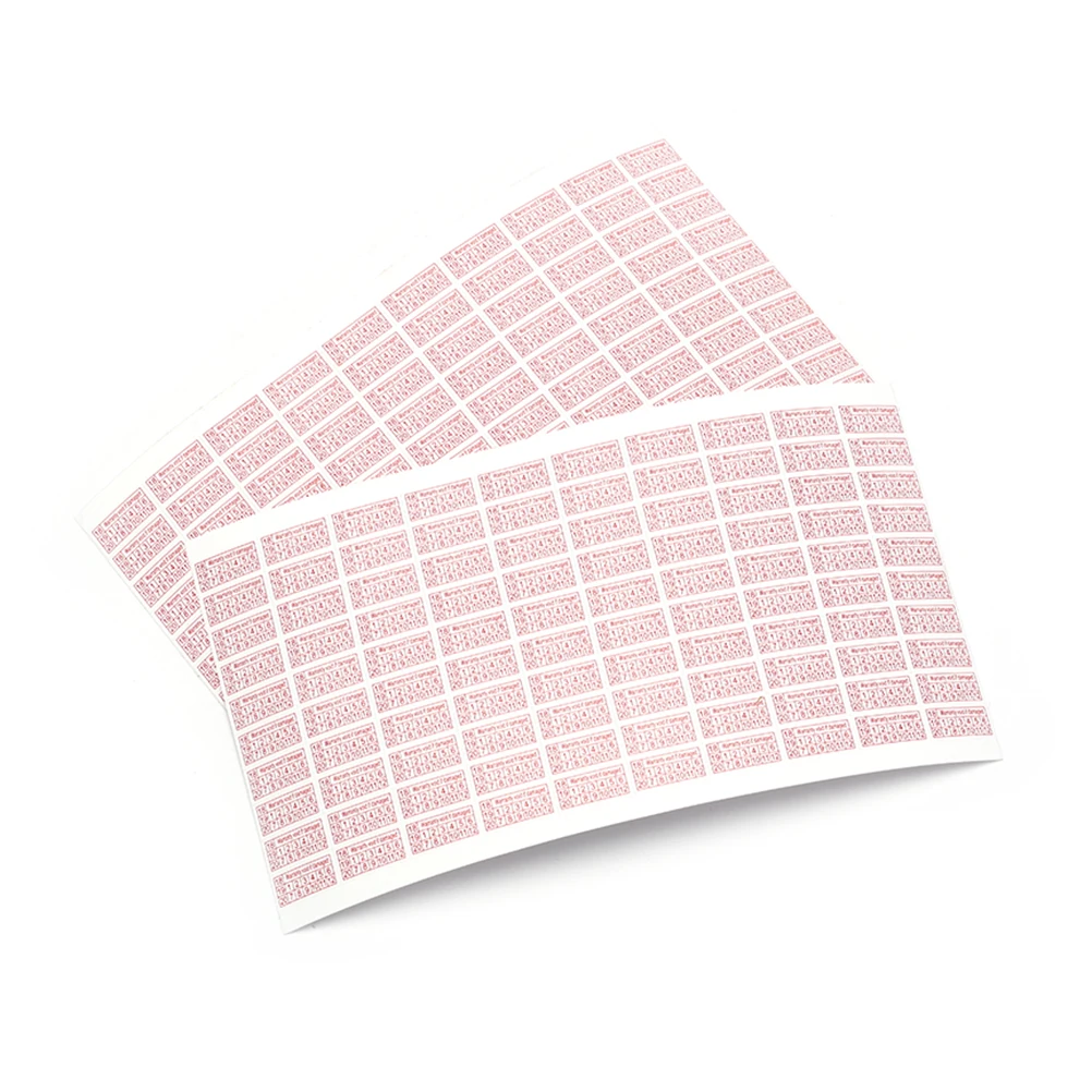 200pcs Security Warranty Void Labels - Removable & Writable Protection Seal Stickers