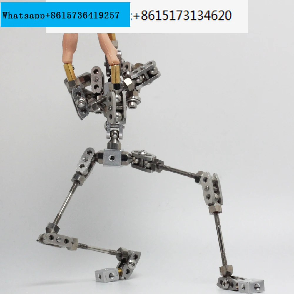 

Upgraded Ready-to-assemble PMA-24 24cm high quality stainless steel animation armature puppet for Stop Motion Character