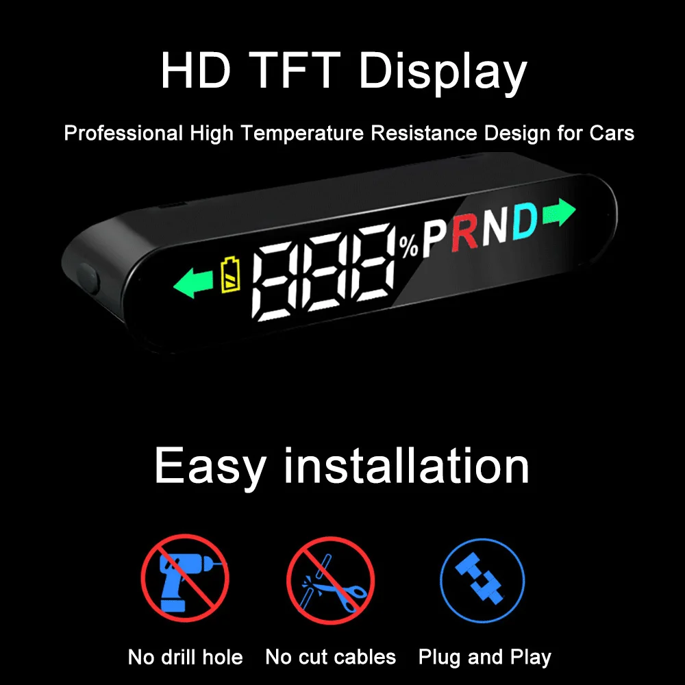 Vjoycar-ο Ӻ HUD ׽  3/Y A/C ,  HD   ÷ ӵ  ͸ Ʈ ׷̵ ׼