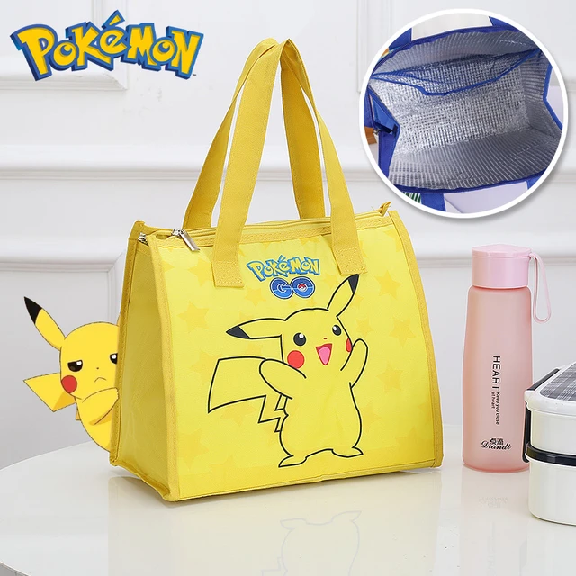 Official Pikachu Color Block Pokémon Fundamentals Lunch Bag