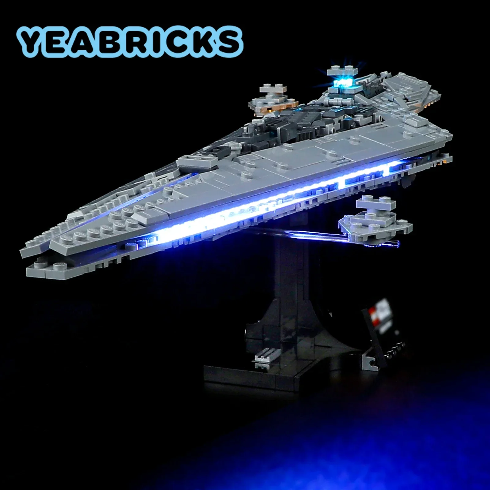 

YEABRICKS LED Light Kit for 75356 Executor Super Star Destroyer Blocks Set (NOT Include the Model) Bricks Toys for Children