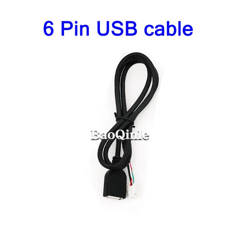 Câble de démarrage,Universelle autoradio android long câble usb 4