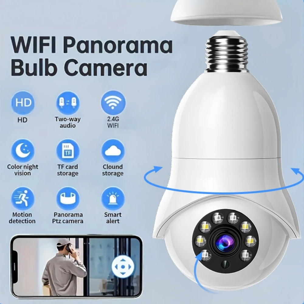 White ABS Outdoor WiFi Security Camera