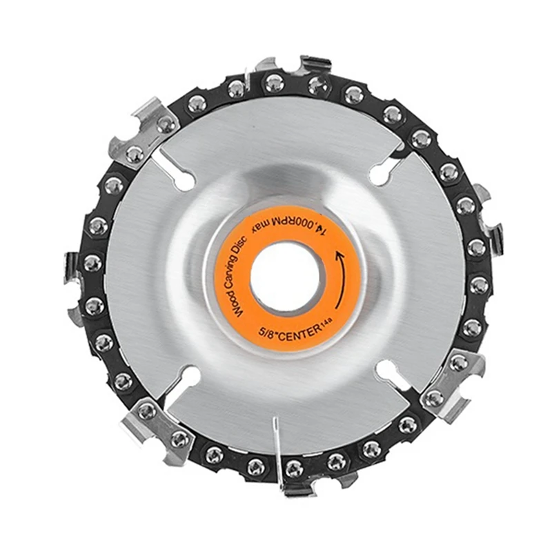 

1 шт. 4-дюймовый 100 мм деревообрабатывающий режущий инструмент Высокоточный Универсальный цепной диск для бензопилы 7 зубьев