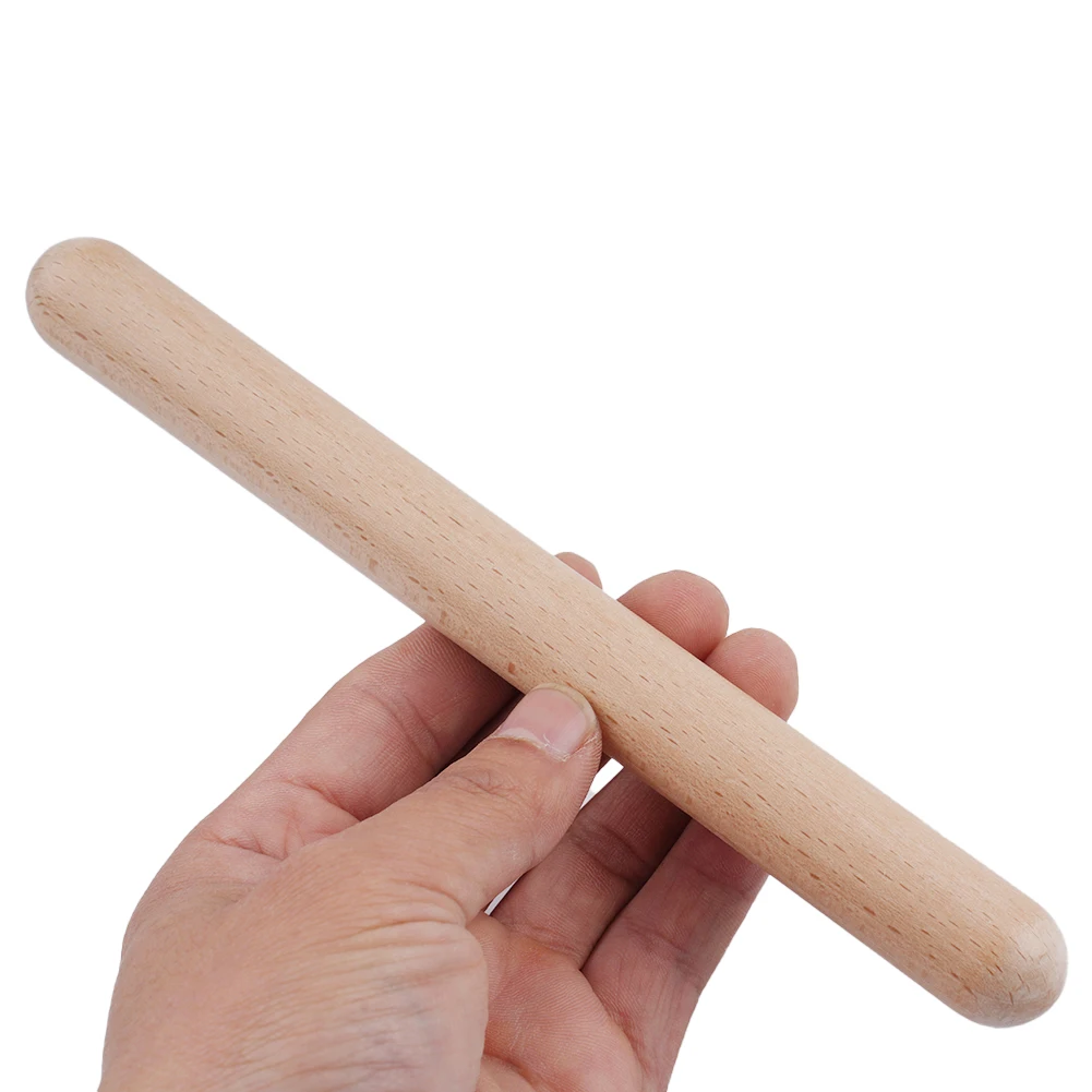 Description Picture 5 of item2023new Drum Sticks 20cm Hard Wood Percussion Drumsticks Rhythm Percussion Learning Education Toddler Music Instrument Part