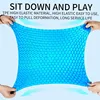Breathable Gel Seat Cushion Summer Honeycomb Design For Pressure Relief Back Tailbone Pain - Home Office Wheelchair Chair Cars 5