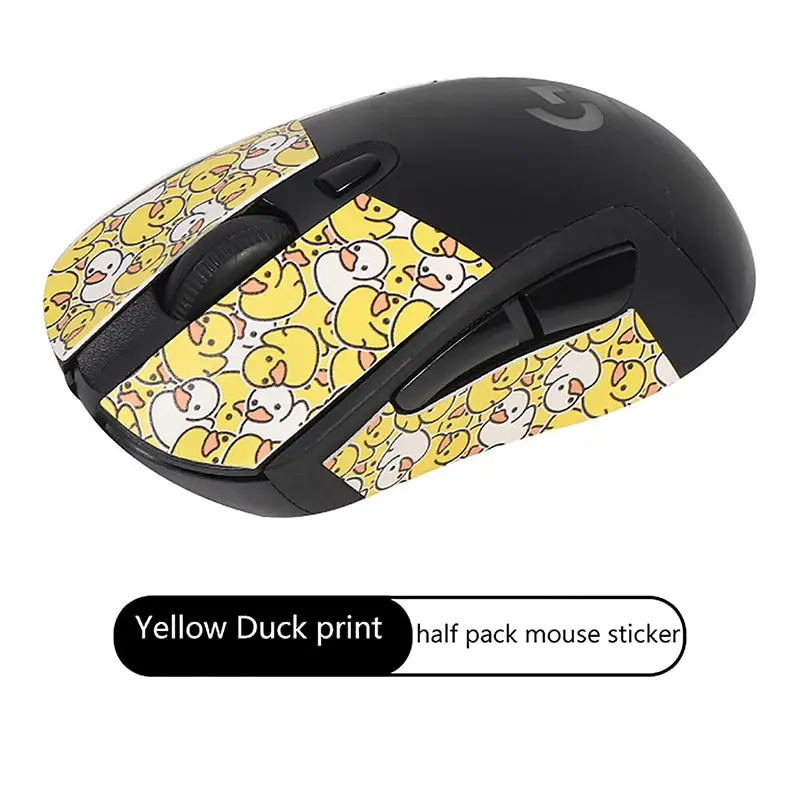 autocollants coordonnants faits la main pour bande coordonnante pour logitech peau de autocollant absorbant la sueur sans souris
