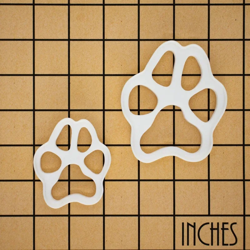 Cartoon Cat Paw Shape Cookie Cutters Mould Cake Biscuit 3D Mold Pressing Fondant Pastry Baking Tools Kitchen Accessories cookie cutter cookie mould fondant cutter cookie printing mold baking mold cookie maker press kit baking decorating tools