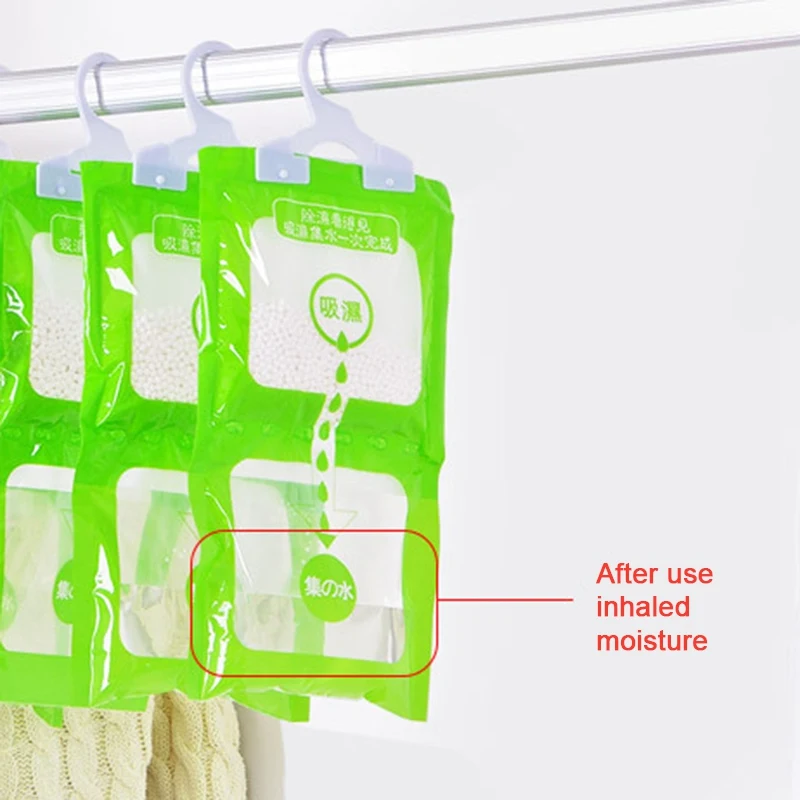Hanging Type Closet Damp Proof Bag Moisture Wardrobe Absorbent Bag Closet Cabinet Dehumidification Ddesiccant Moisture Absorptio