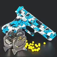 2024 New G17 Soft Bullet Toy Gun Manual Pistol Foam Ball Airsoft Launcher CS Shooting Games Weapons for Kids Boys Gift 1