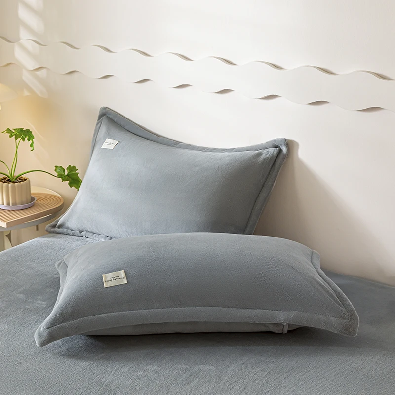 Velvet Thermal Mattress Cover Plush Sheet Elastic Mattress Cover Fluffy Velvet Fleece Bed Linen Couple Double Bed King Size 5