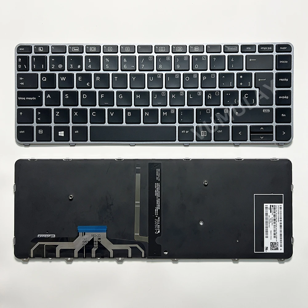 

Клавиатура с испанской подсветкой для ноутбука HP EliteBook Folio 1040 G3 818252-161 844423-161 903667-161 904715-161 SP