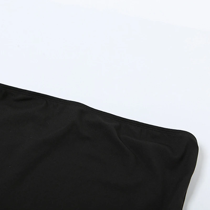 Tube Dress Women y2k Clothing Contrast Color Off Shoulder Strapless Sleeveless A Line Dress Going Out Party Dresses