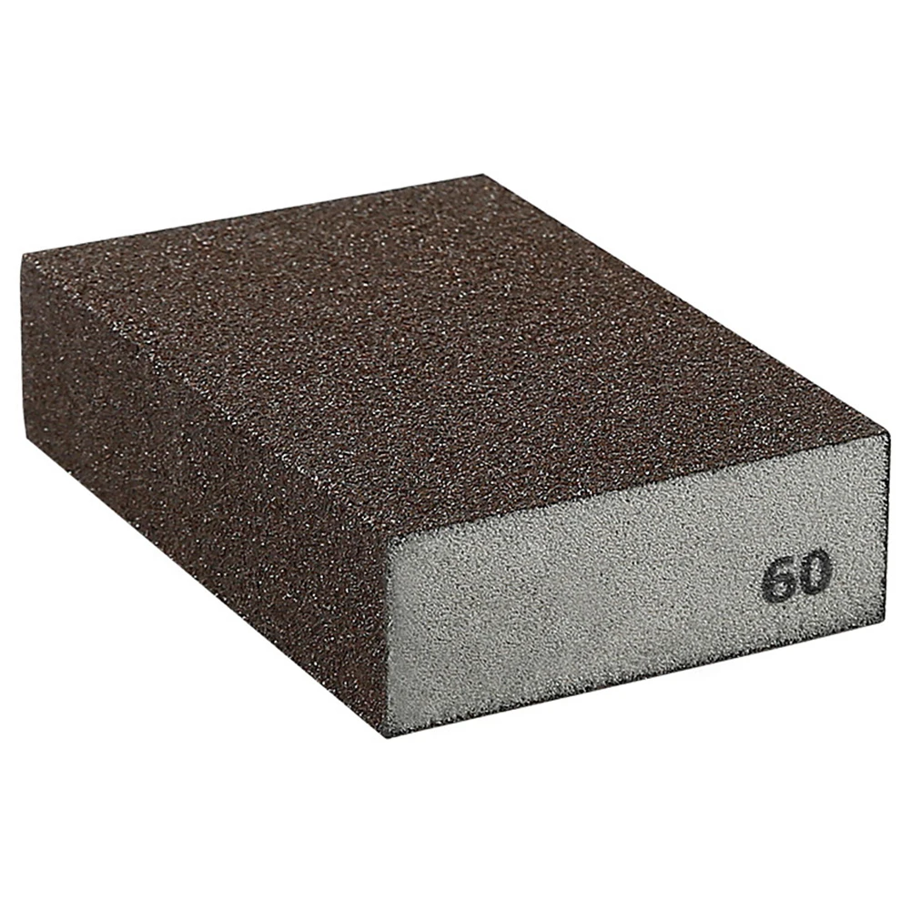 

2PCS Grit 60320 Wall Grinding Sponge Sand Block Sandpaper Polished Sand Brick Washable Reusable and Environment friendly