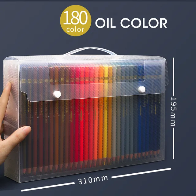 Andstal 48/72/120/150/200 Holes Color Pencil Case Canvas Pencils