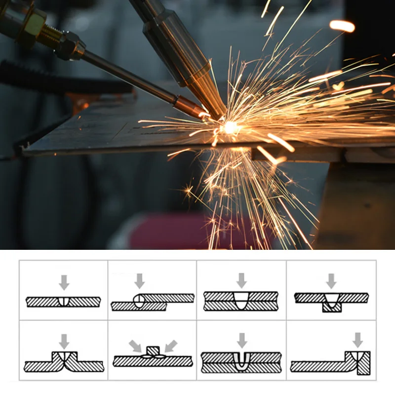 Fiber Laser Welding Machine China 1500 2000 3000W New Generation With Automatic Wire Feeding 4 in 1 Laser Gun Welding Machine