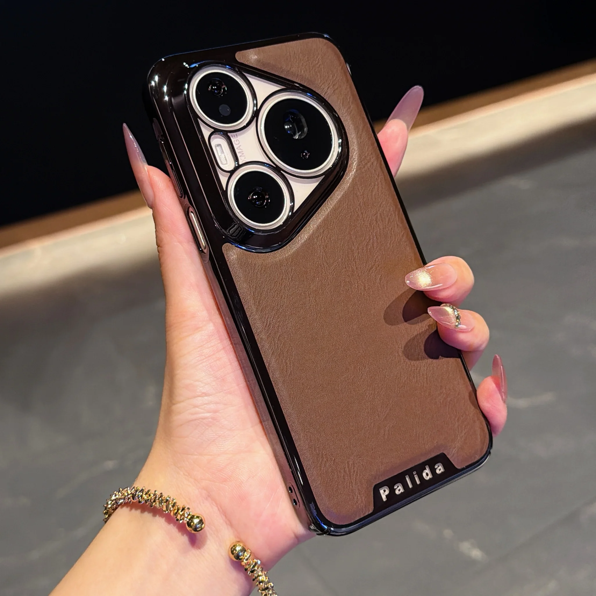 Luxury Skin-Friendly Leather Ultra-Slim PC Frame Case Cover