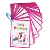 Kids Montessori English Words Learning Cards Educational Toys Scheduling Cognitive Games Gifts for Children Learning Toys 6