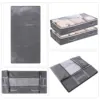 Foldable Under Bed Storage Bag Clothes Storage Bin with Clear Window & Handles Quilt Storage Container Multifunction for Bedroom 3