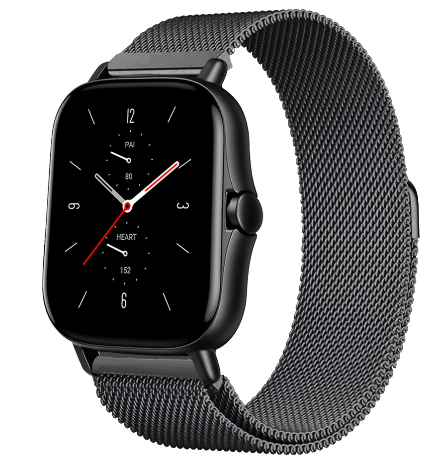 Magnetic Metal Mesh Smartwatch Bracelet Strap