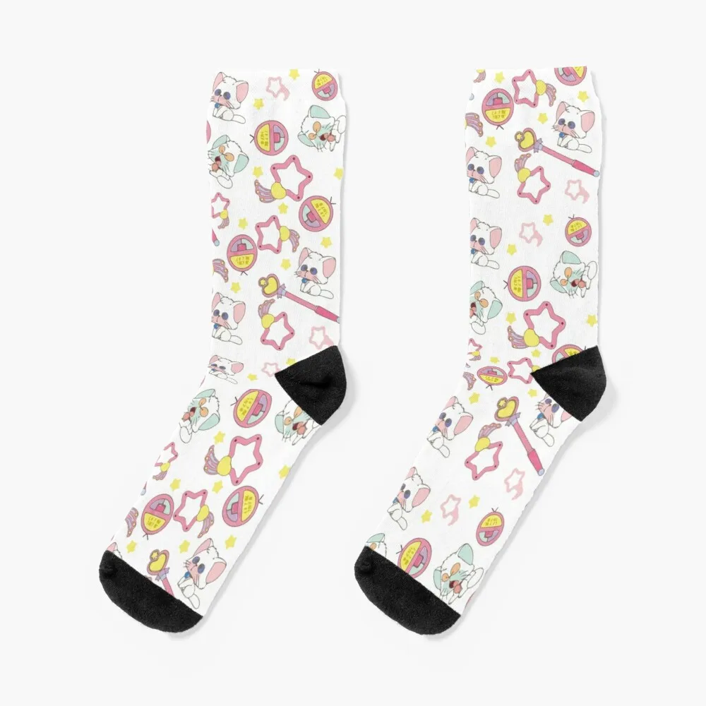 Creamy Mami - texture Socks Christmas Socks