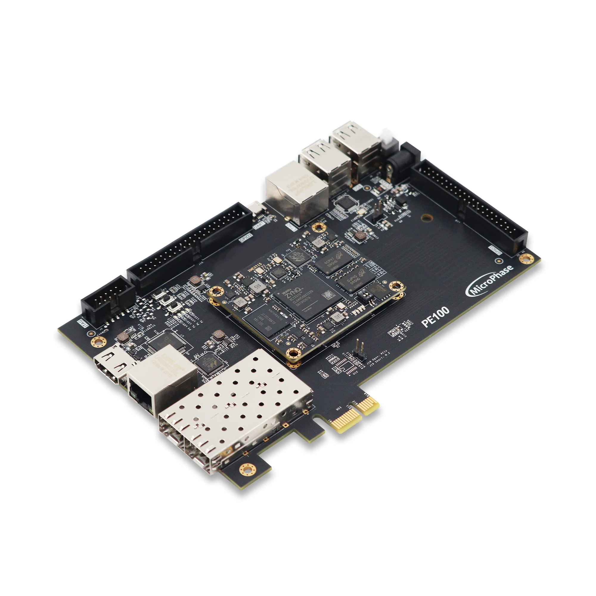 ũ FPGA ZYNQ  , ARM XC7Z015 PCIE SFP 7015 PE100XME0715