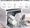 Countertop Dishwasher built-In Water Tank, Dishwasher Countertop For Apartments And Rvs, Compact Dishwasher With Baby C 5