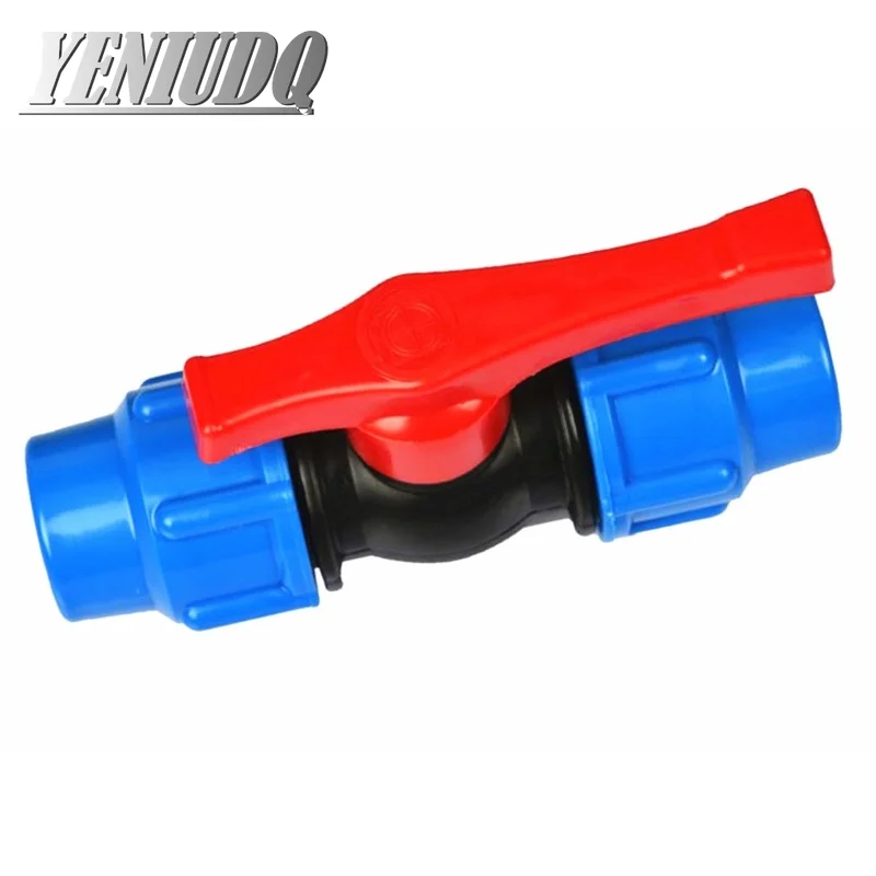 ERDONG Connettore A T Per Rubinetto Con Valvola A Sfera, Per Tubi PE/PVC, 32mm, 1/2 3/4 1 Pollice, Per Irrigazione - 4