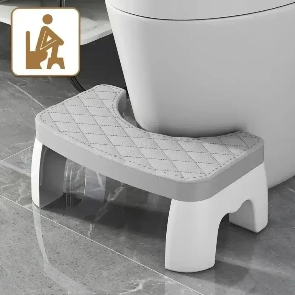 Toilet Seat Stool 1 PCS Toilet Squat Stool Removable Non-slip Portable For Home Bathroom