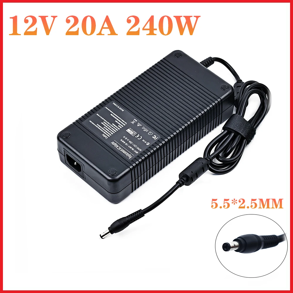 Carregador de Adaptador ac dc para 24pin Pico Atx Switch Psu Carro Auto Mini Itx pc Módulo de Alta Alimentação Itx z1 12v 20a 250w