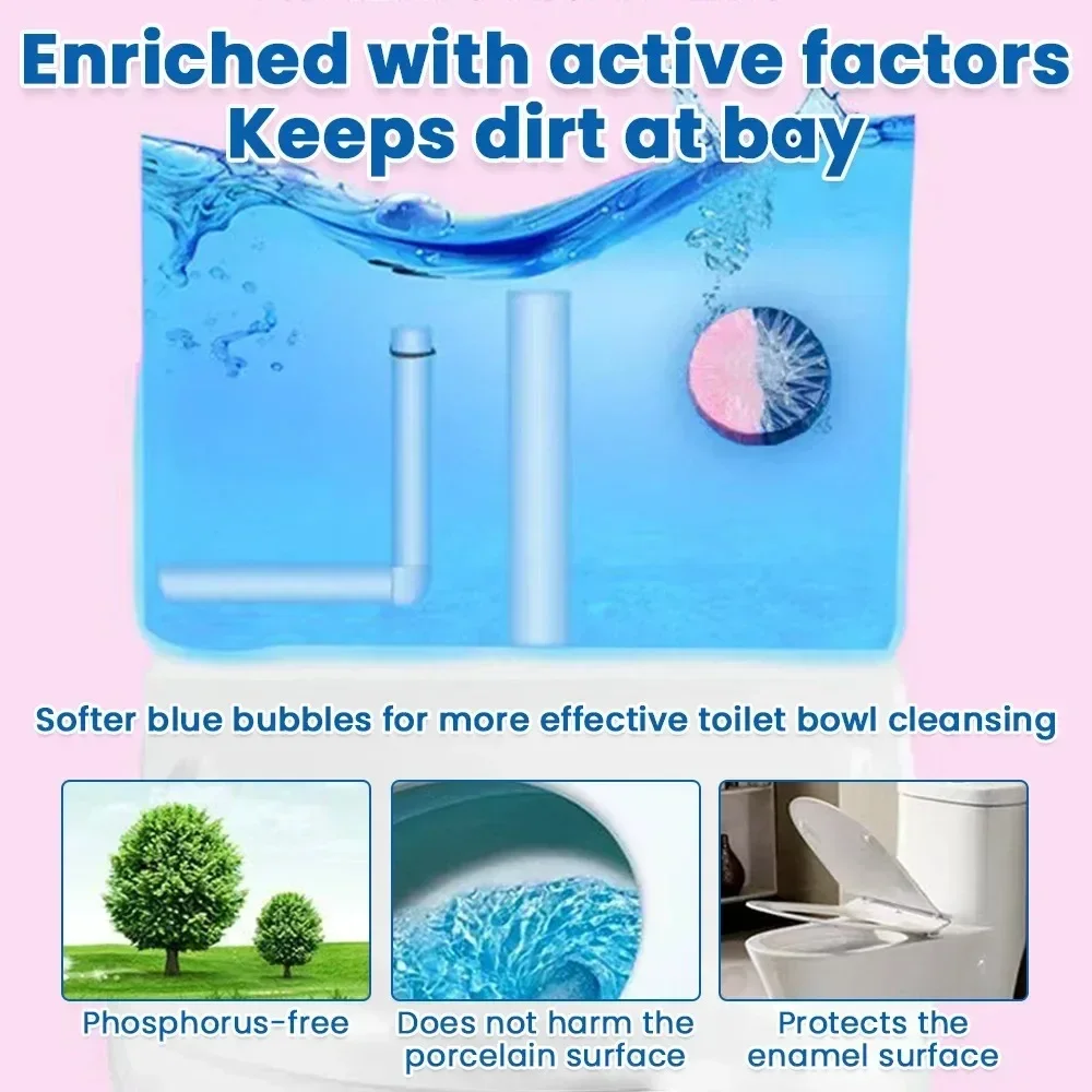 Toilet cleaner Long-lasting toilet deodorant Stain remover Prevent various stains Household bathroom cleaner products