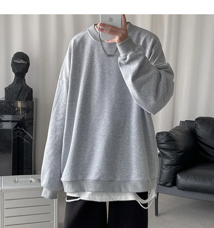 mens thick sweatshirts
