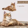 Custom 3d Human Shape Pillows,Custom Ugly Pillow for Friend or Pet, Funny Custom Dog Weird Pillow Case, Turn Cat Into Pillow 5