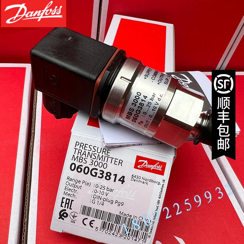 

Датчик давления Danfoss MBS 3100-2611-A6AB04 060G1372, точечный торг, Дания