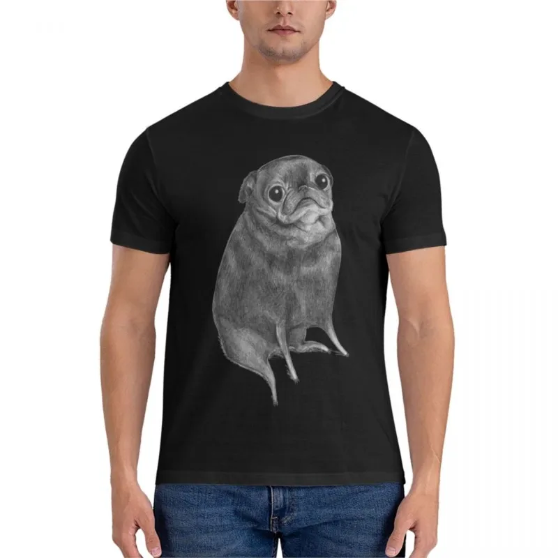 

Sweet Black Pug Classic T-Shirt men short sleeve t shirts sweat shirts t-shirt funny t shirts for men