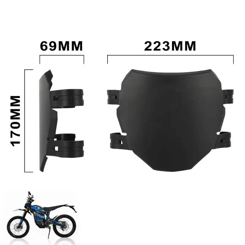 1개 앞 번호판 전기 자전거 번호판 서론 S X 탈라리아 스팅 스타크 바르그 오토바이 액세서리